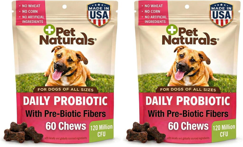 Pet Naturals Daily Probiotic Soft Chews for Dogs, Digestive and Immune Support Supplement, 1 Billion CFU Per Chew, Duck, 160 Count - Image 11