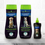 Waterless dog spray bottle from the FURminator shedding control regimen for quick freshness