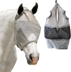 Durable lightweight mesh material close up of TUFFTEQ horse tack product