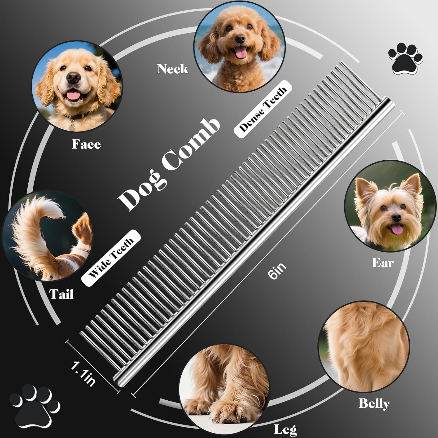 Professional pet grooming scissors silencer detail