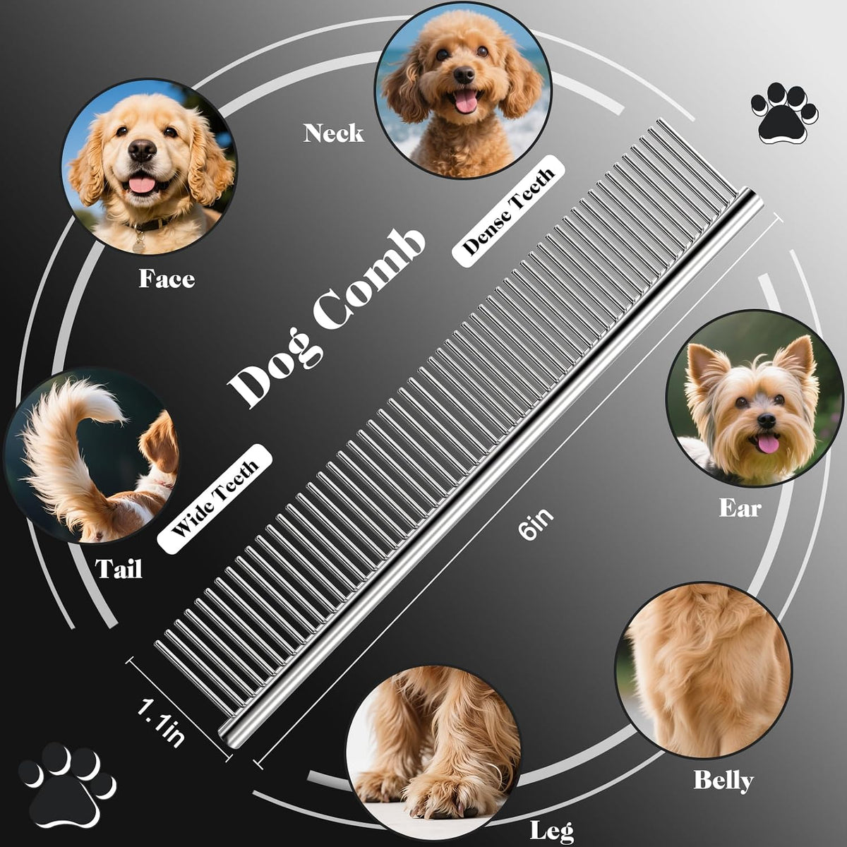 Professional pet grooming scissors silencer detail
