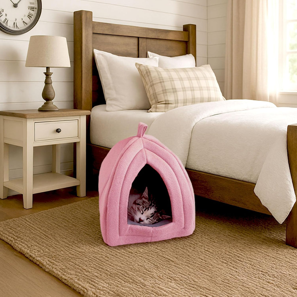 Removable foam cushion inside petmaker cat house