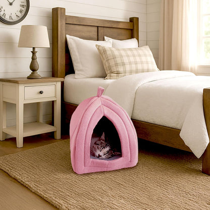 Removable foam cushion inside petmaker cat house