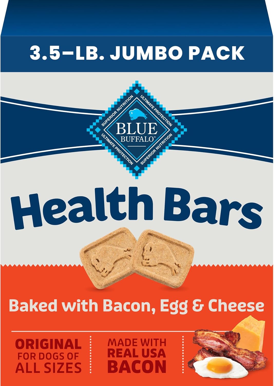 Blue Buffalo Health Bars Pumpkin & Cinnamon Crunchy Dog Biscuits, Oven-Baked with Pumpkin & Natural Ingredients, Healthy Dog Treats with No Artificial Flavors or Preservatives, 16 oz. - Image 11