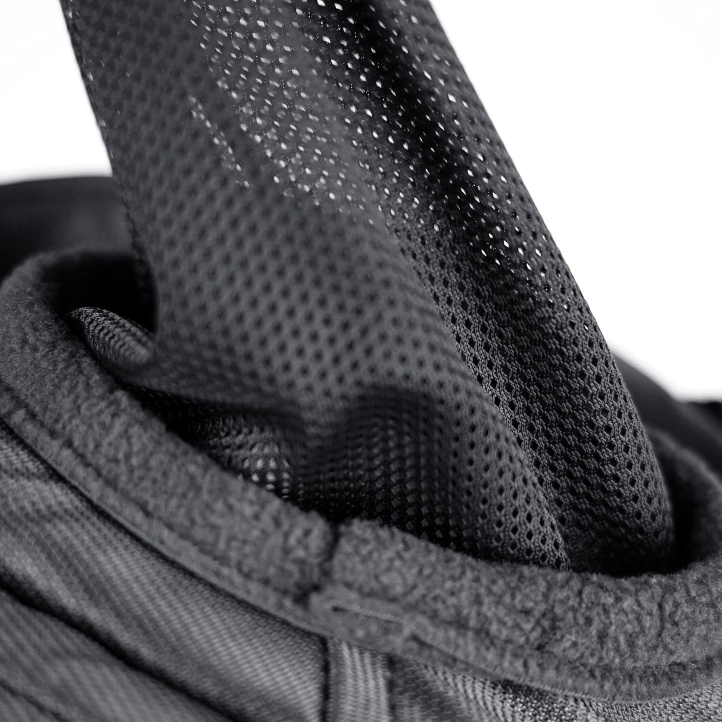 Close up of 3D eye visor on Shires FlyGuard Pro mask