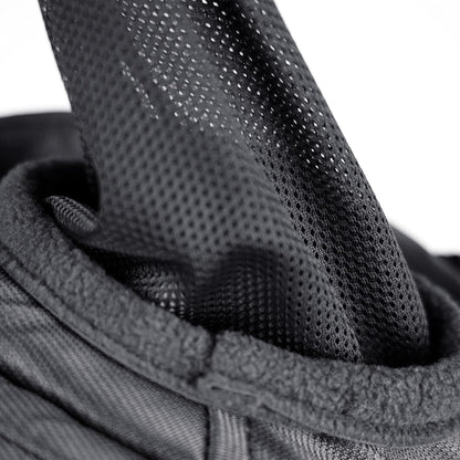 Close up of 3D eye visor on Shires FlyGuard Pro mask