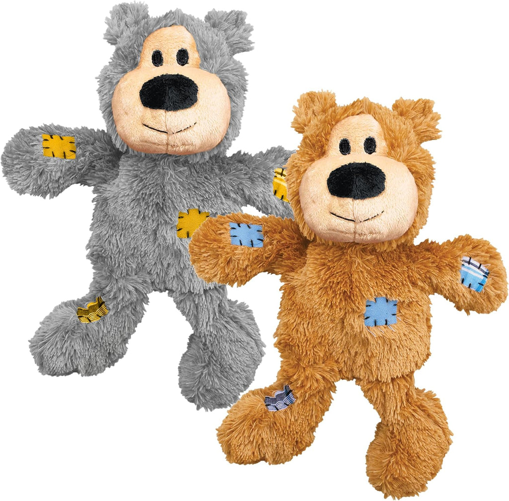KONG Wild Knots Bears - Durable Dog Toys with Internal Knotted Ropes and Minimal Stuffing for Less Mess (Assorted Colors) (Medium/Large) - Image 10