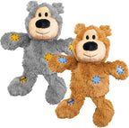 KONG Wild Knots Bears - Durable Dog Toys with Internal Knotted Ropes and Minimal Stuffing for Less Mess (Assorted Colors) (Medium/Large) - Image 10