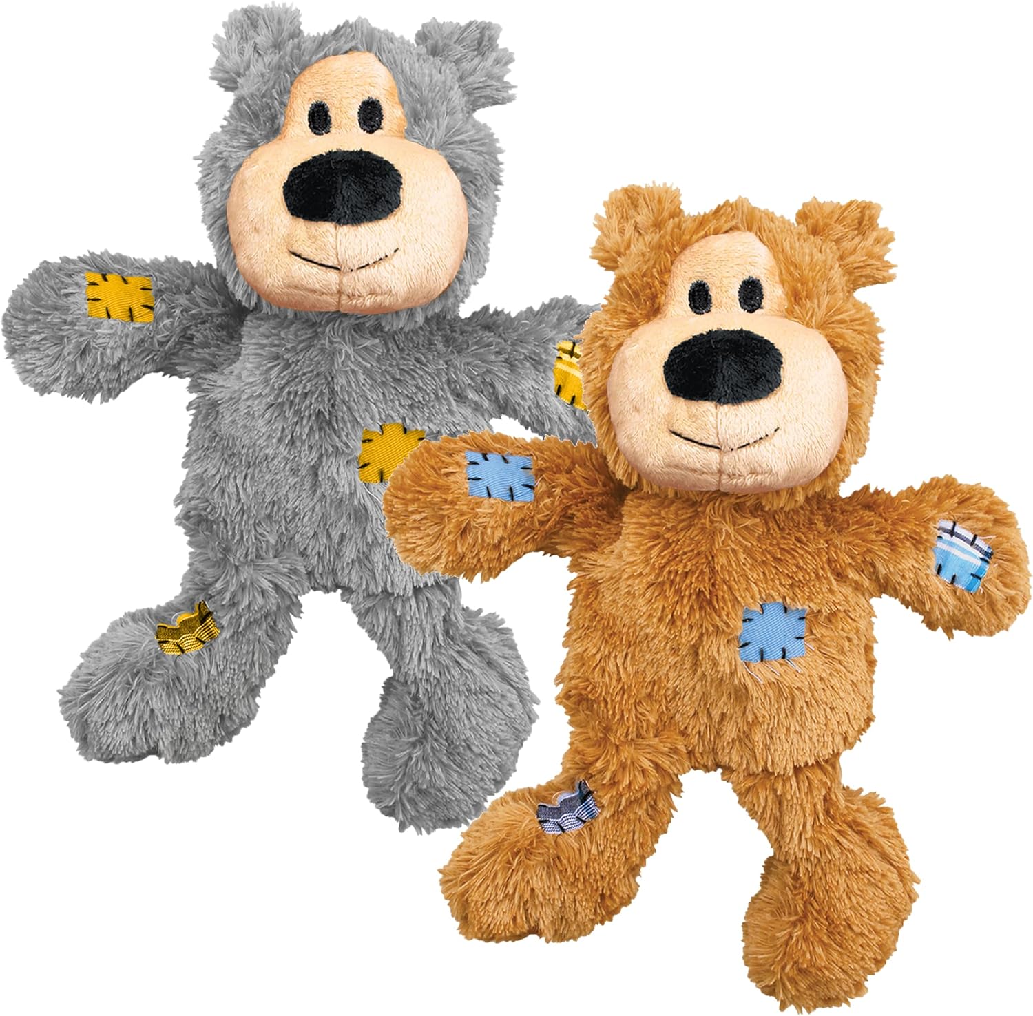 KONG Wild Knots Bears - Durable Dog Toys with Internal Knotted Ropes and Minimal Stuffing for Less Mess (Assorted Colors) (Medium/Large) - Image 10