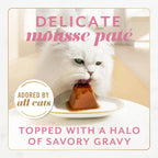 Fancy Feast Gems Salmon mousse packaging pack of eight