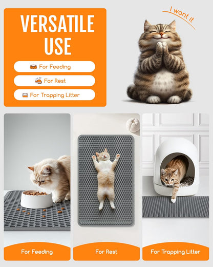 Powools EVA material soft cat mat gentle on sensitive paws