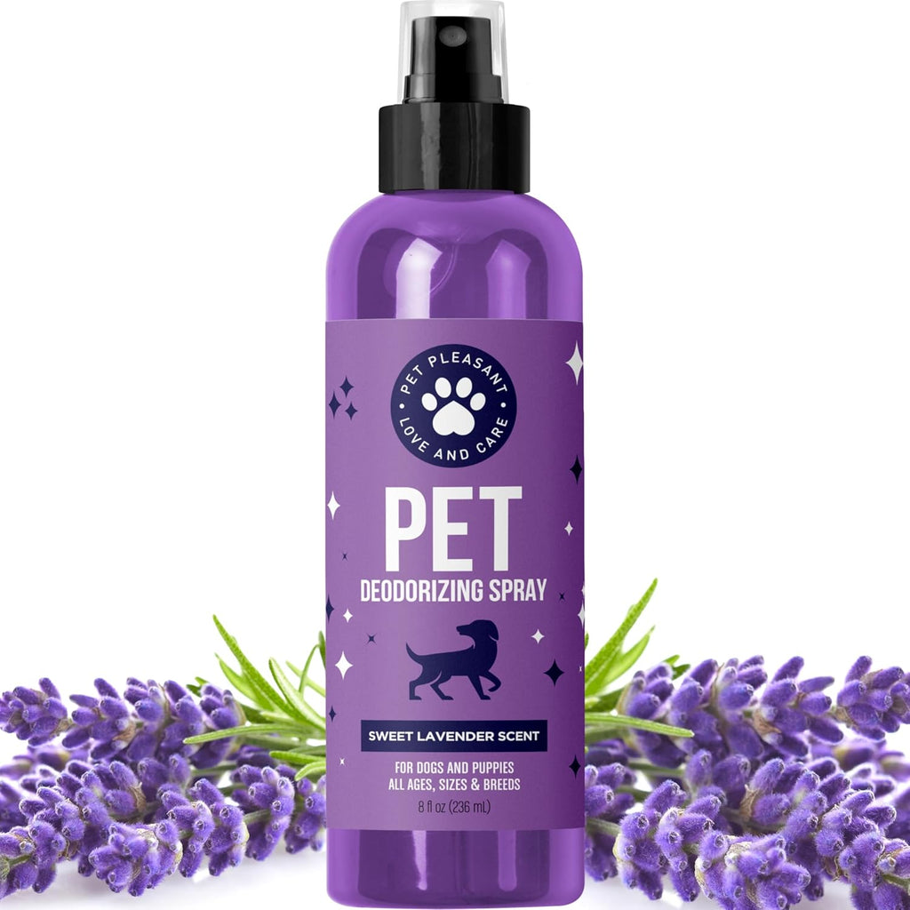 Honeydew Lavender Oil Dog Deodorizing Spray bottle front view
