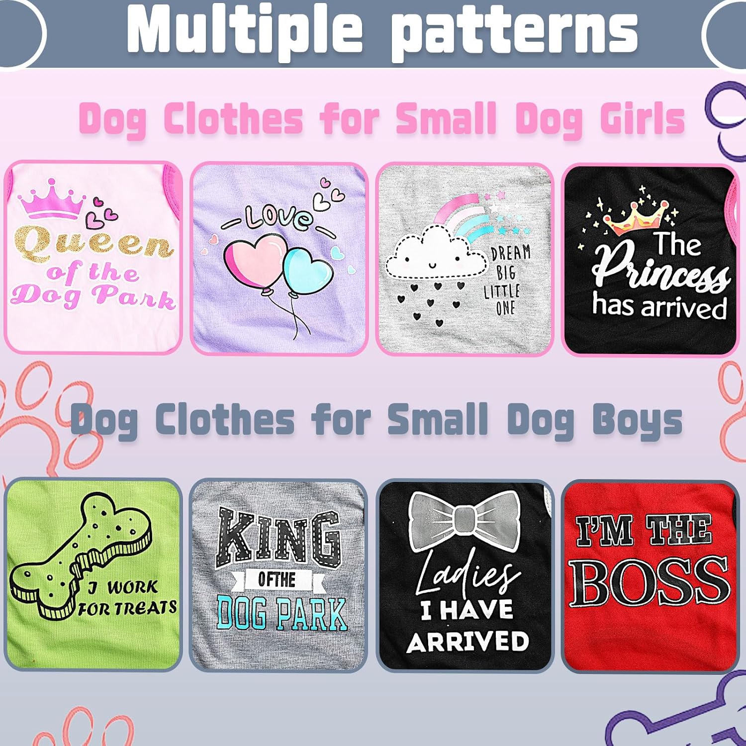 Close up of soft fabric texture on generic puppy clothes