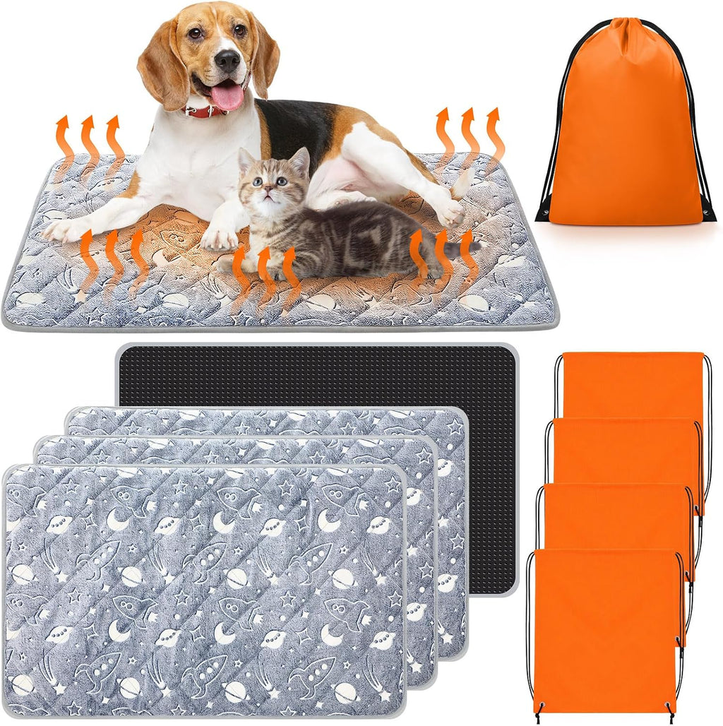 Riakrum self warming cat mat four pack packaging view