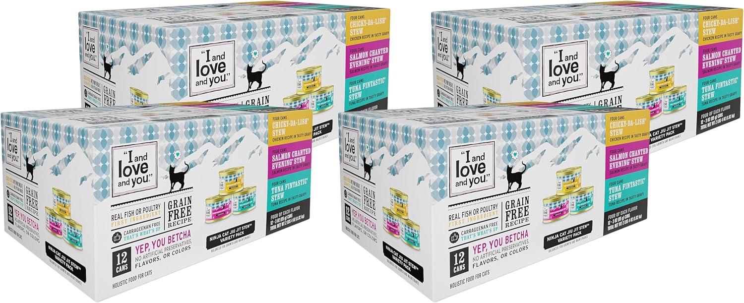 I AND LOVE AND YOU, Cat Food Variety, 3 Ounce, 12 Pack - Image 15