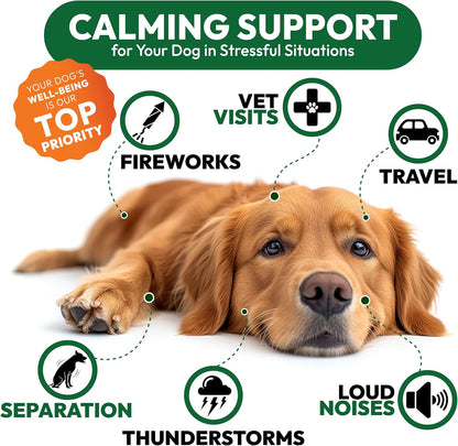 USA imported Grateful Pawz dog joint and calming supplement