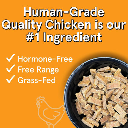 Real Meat Company premium air dried dog food chicken recipe packaging