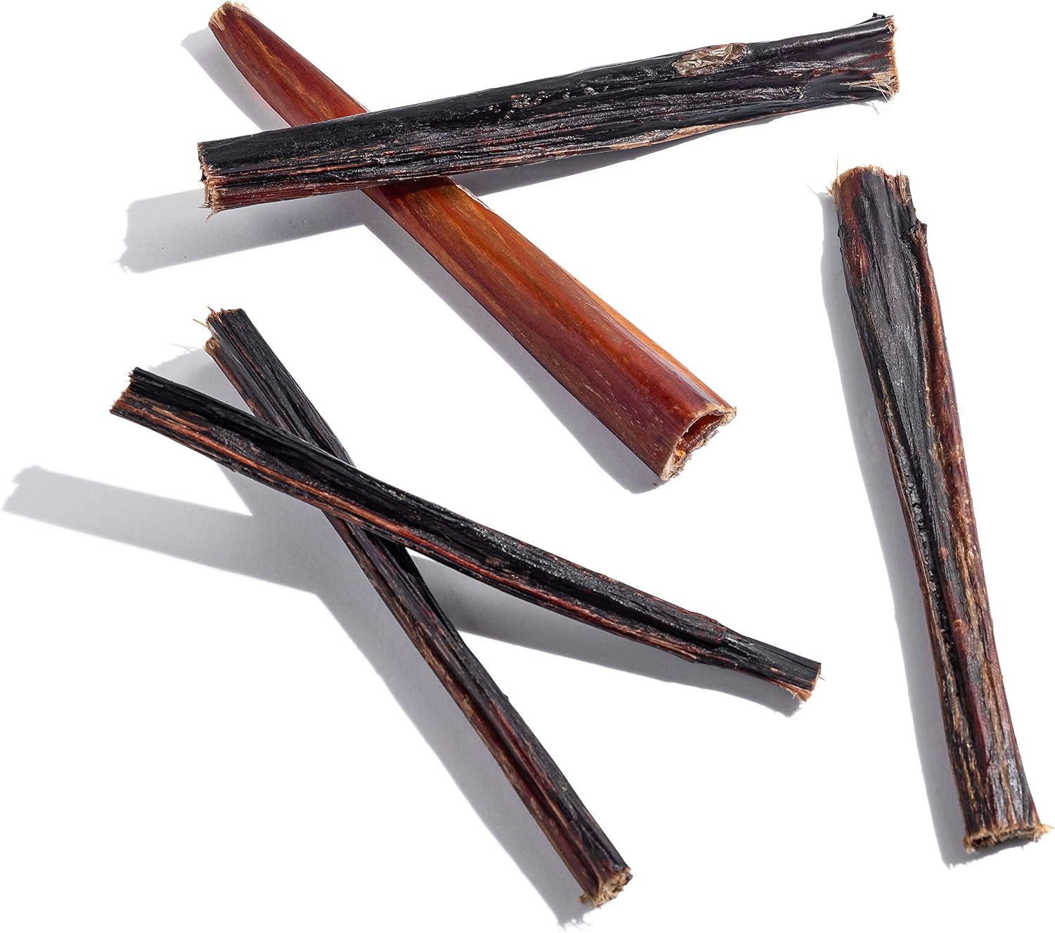 Jack And Pup single ingredient beef pizzle chew sticks displayed on a clean background