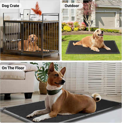 Aggressive chewer friendly dog bed mat packaging