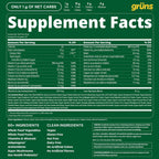 Gruns Adult Greens Gummies Sugar Free Multivitamin & Prebiotic Fiber, 28 ct - Image 8