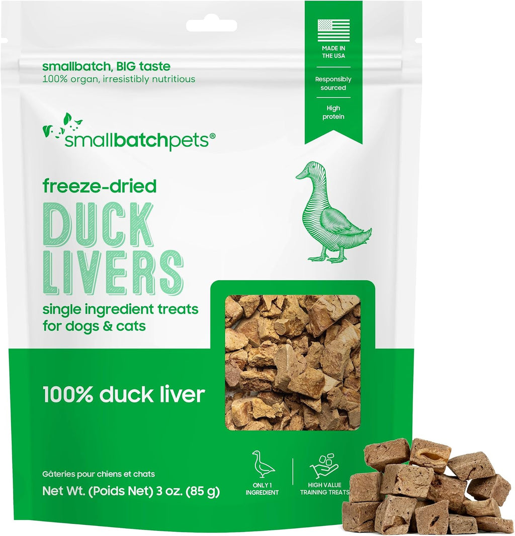 smallbatch Pets Premium Freeze-Dried Turkey Heart Treats for Dogs and Cats, 3.5 oz, Made and Sourced in The USA, Single Ingredient, Humanely Raised Meat, No Preservatives or Anything Artificial Ever - Image 11