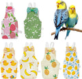 6Pcs Bird Diaper - Reusable Parrot Diapers with Waterproof Inner (Medium) - Image 1