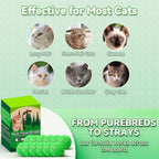 Instructions for using Pemoo natural cat repellent balls