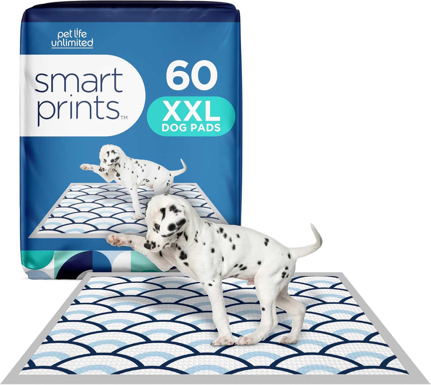 Pet Life Unlimited Smart Prints XXL Puppy Pads for Dogs, Potty Training Pee Pads, 32 Count, 30" x 36", Leak-Proof, Super Absorbent, Quick-Dry, Patterned Pads with Odor Control, Made in USA - Image 11