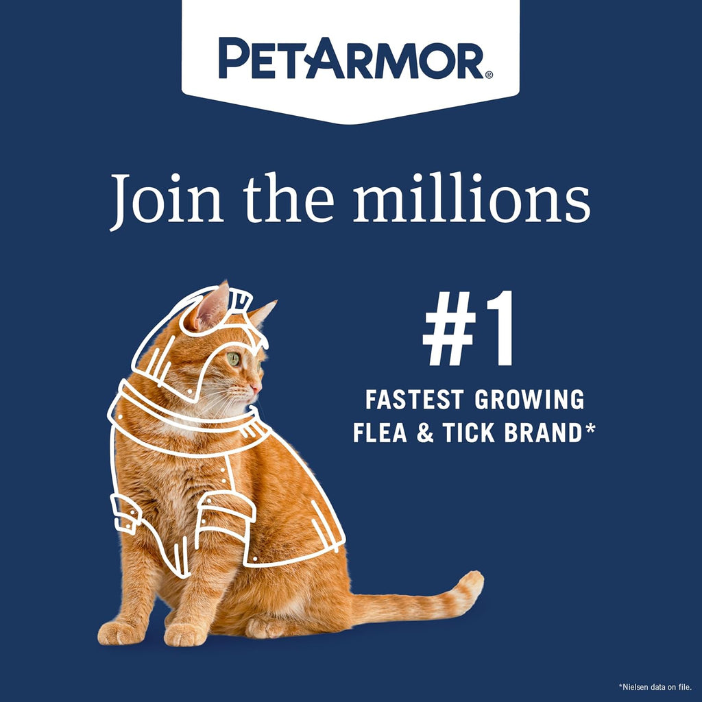 PetArmor cat flea treatment ingredients label
