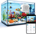 Javiscam 2K aquarium pet camera front view for glass tanks