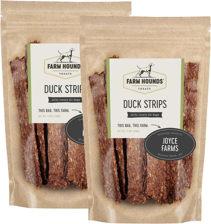 Farm Hounds - Duck Strips - Premium Natural Jerky for Dogs - Made from 100% Humanely Raised Duck - Break-to-Size - Great for Training & Treats - No Added Fillers - Made in USA - 4.5 oz - 1 Pack - Image 10
