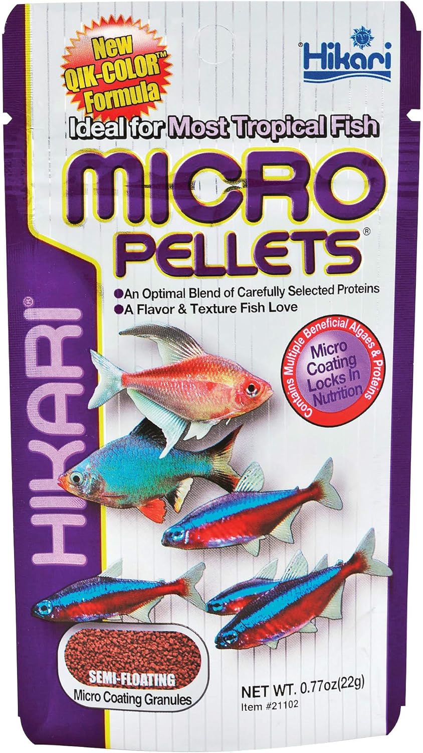 Hikari Tropical Semi-Floating Micro Pellets 22g front view
