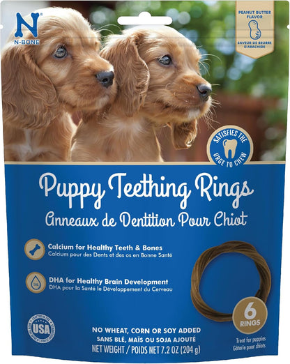 N-Bone Puppy Teething Ring Chicken Flavor (1 Pack Of 6 Rings) (113048) - Image 15