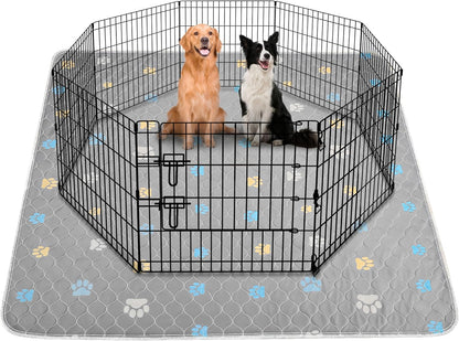 Aitmexcn Washable Puppy Dog Pee Pad, 2PCS 100% Waterproof Whelping Training Mat for Puppy/Senior Dog, Fast Drying Reusable Puppy Pads for Indoor, Outdoor and Car Travel- 24'' x 36'' - Image 10