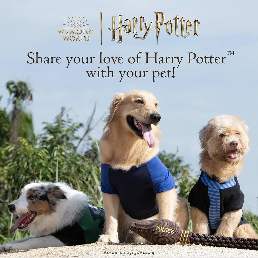 Back view of official Harry Potter rope frisbee