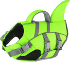 Dogcheer Harness-Style Dog Life Jacket Shark, Reflective American Flag Dog Life Vest for Swimming Boating, High Buoyancy Pet Swim Vest for Small Medium Large Dogs - USA Flag, L - Image 9
