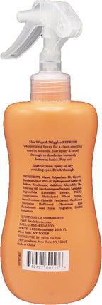 Wags and Wiggles Zesty Grapefruit scent dog grooming bottle