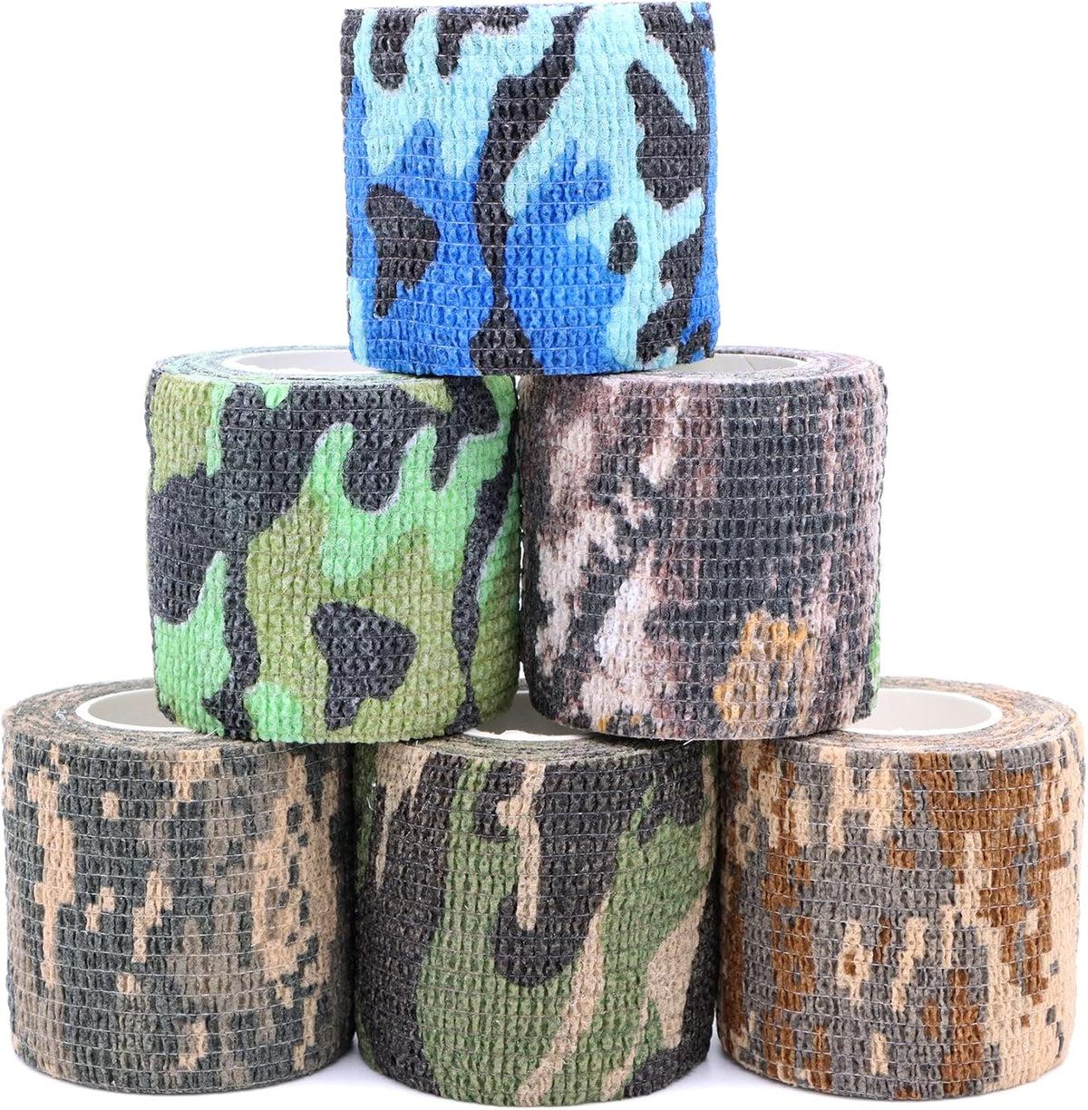 Keqcqe 2 inch width animal cohesive bandage rolls