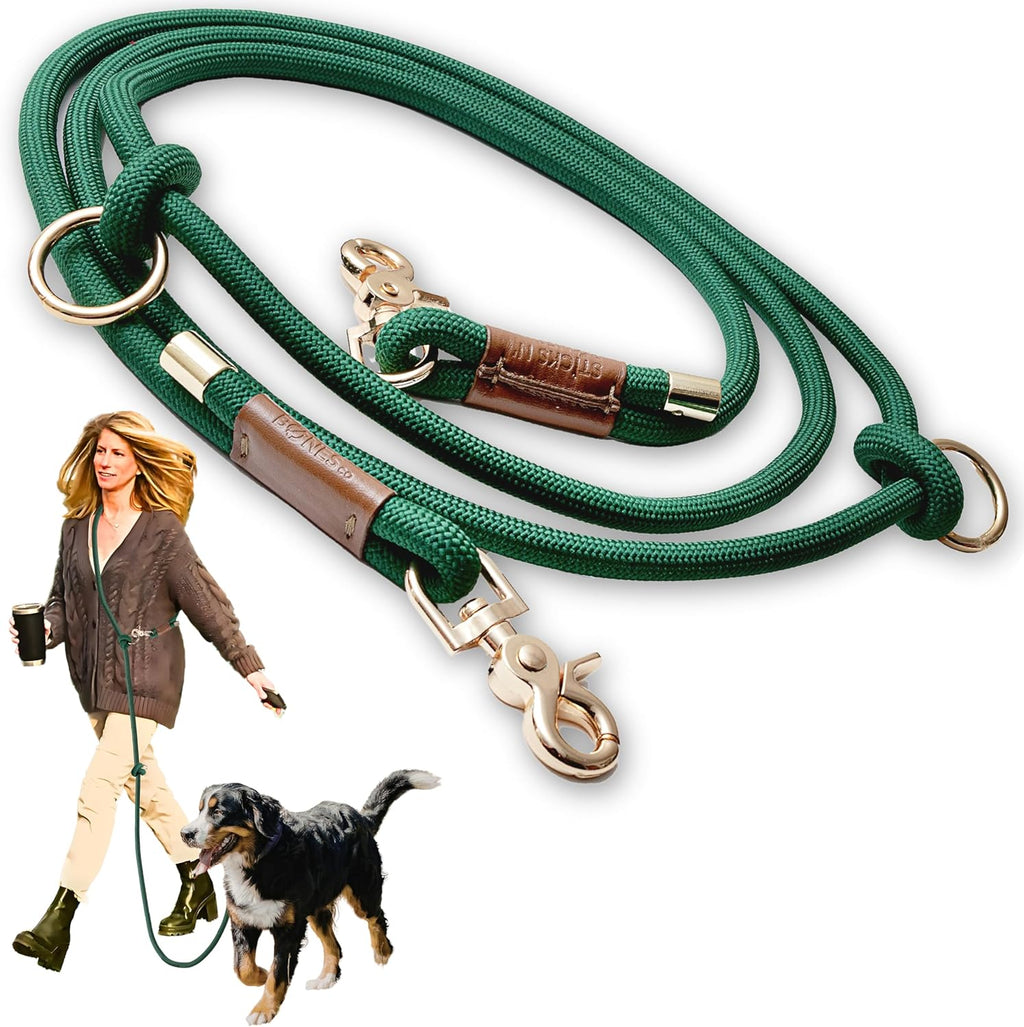 Sticks N Bones Co hands free dog leash front view