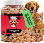 Tuna Cat Treats, 100% Wild Caught | Freeze Dried Dog Treats, High Protein | Grain-free, Single Ingredient Cat & Dog Food Toppers | No Additives or Preservatives | Inspected & Tested in USA | 1.75 oz - Image 10