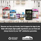 PureBites single ingredient yellowfin tuna cat treat topper close up