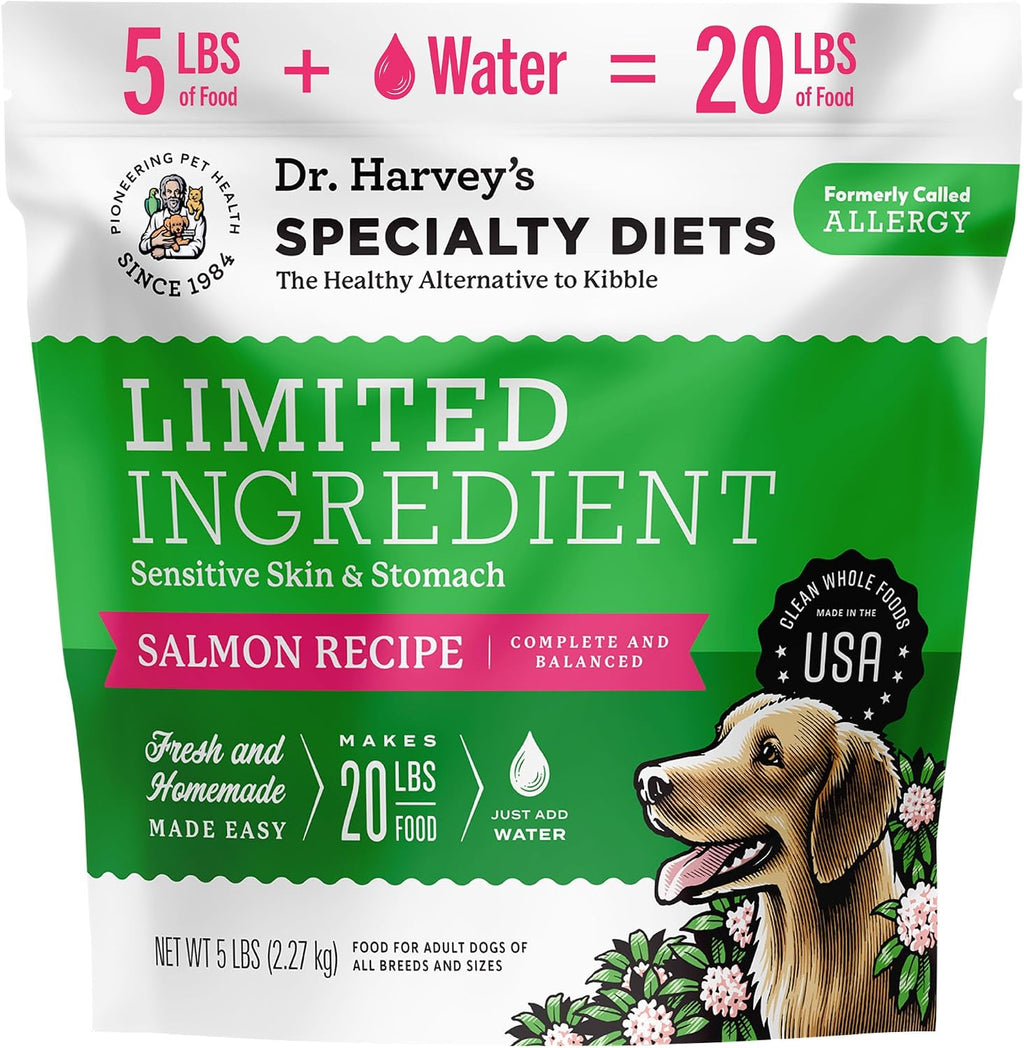 Dr. Harvey's Specialty Diet Limited Ingredient - Grain Free Dog Food for Dogs with Sensitivities - Salmon Recipe (Trial Size, 5.5 oz) - Image 9