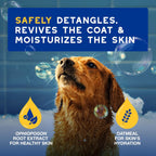 Douxo hypoallergenic oatmeal pet conditioner sixteen fluid ounce size
