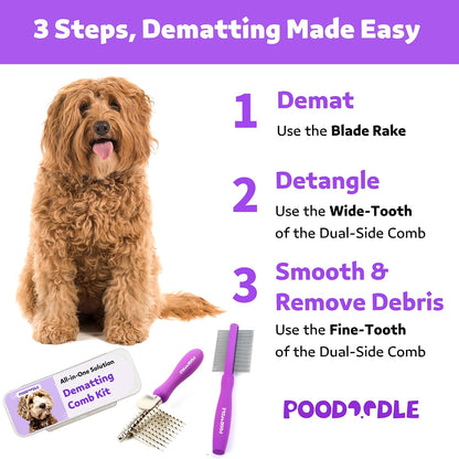 Poodoodle grooming set for Poodles and Doodles
