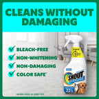Shout Pet Stain Remover bottle isolated on white background