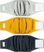 Wegreeco reusable pet belly bands fabric construction demonstration