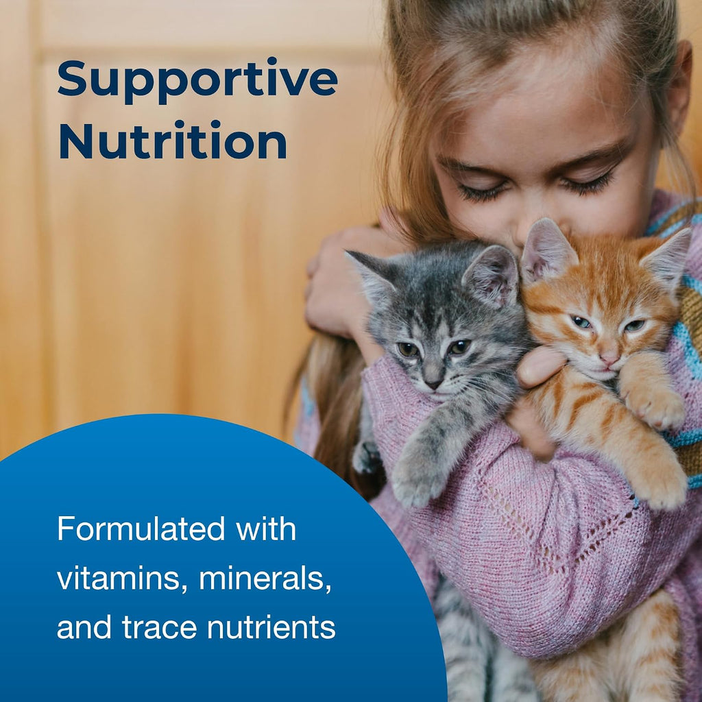 Two containers of PetAg KMR Healthy Development supplement