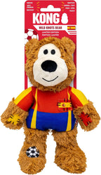 KONG Wild Knots Bear Soccer Player Dog Toy - USA - National Team Jersey Inspired - International Tournament Edition - Plush Rope Toy with Squeaker, Medium/Large - Image 14