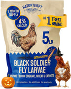 Hatortempt 10lb Black Soldier Fly Larvae for Chickens, Calci Chicken Treats - Image 9