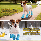 Top view of Hcpet breathable mesh dog booties